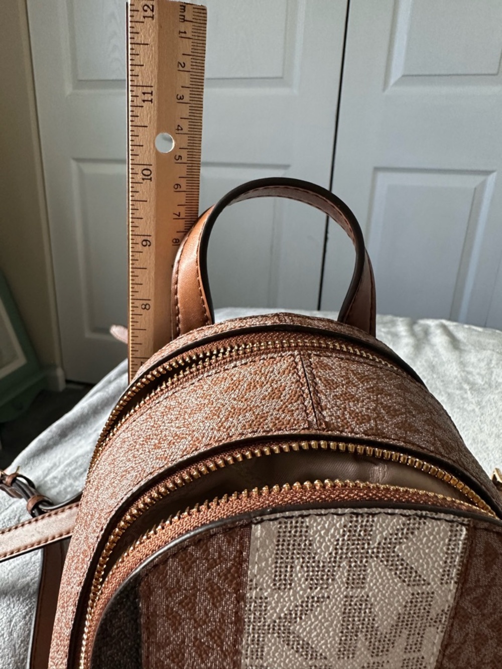 Michael Kors Lugg Multi Convertible Rhea Mini Backpack & Carmen Wallet NWT - Picture 16 of 16